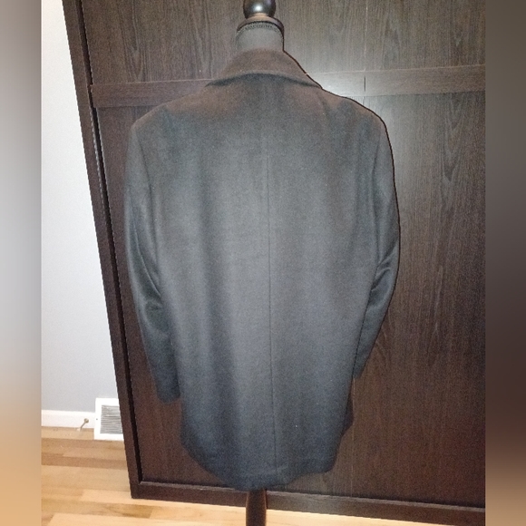 Lauren Ralph Lauren Men's Wool Blend Overcoat, 42S - Picture 3 of 6